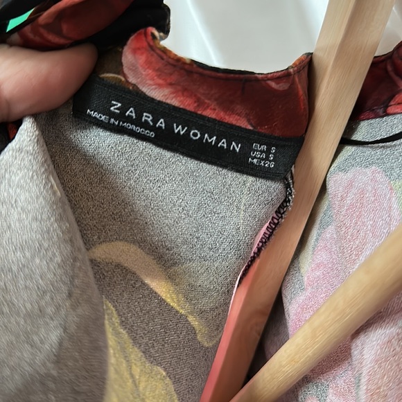 Zara Floral Print mini dress - Picture 7 of 7